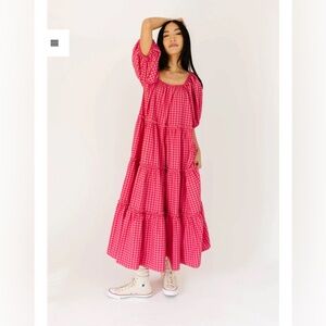 DAYMAKER DRESS // PINK GINGHAM *ZOCO EXCLUSIVE*